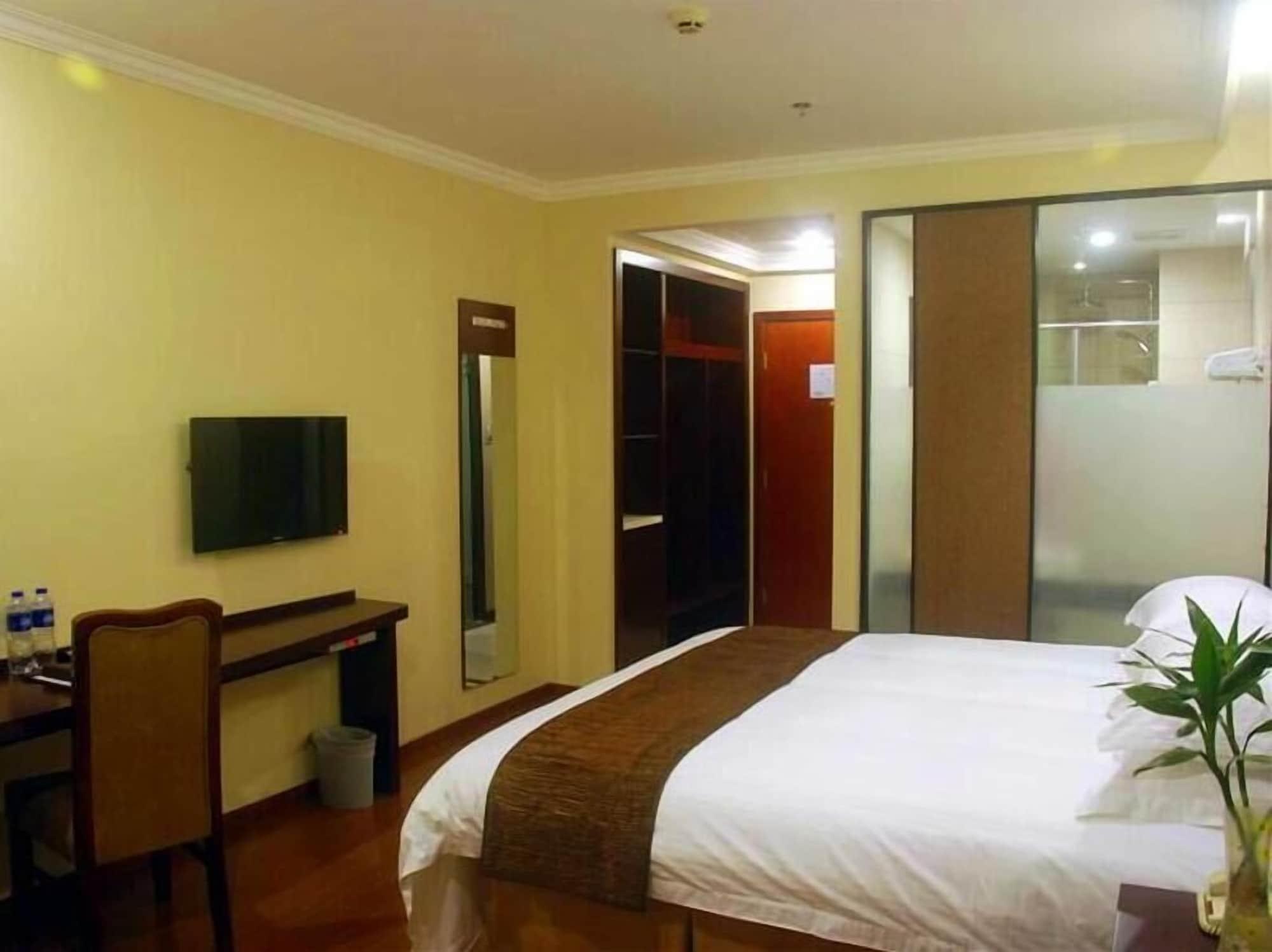 Greentree Inn Jiangsu Nantong Rugao Haiyang Road Tiancheng Business Hotel Exterior foto